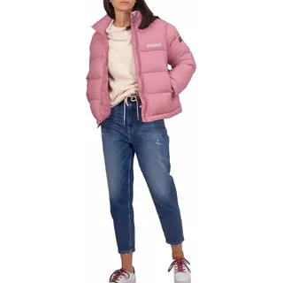 NAPAPIJRI - Damen Box wattierte Daunenjacke - Größe XS - Rosa