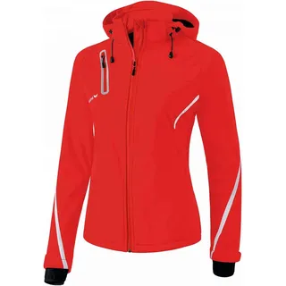 Erima Damen Softshelljacke Function (9060711), rot/weiß, 44