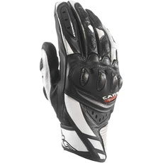Clover rsc-3 Handschuh Sport Leder kurz, schwarz/weiß, Größe M