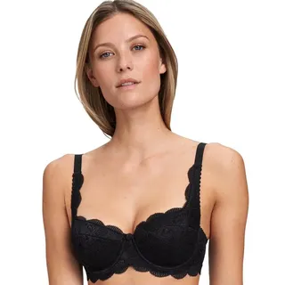 Wiesn-Zauber Push up Dirndl BH 8033 schwarz 100C