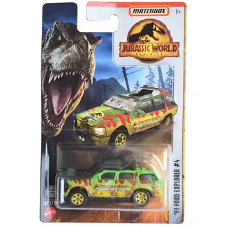 Jurassic World Die-Cast Sortiment 9 cm - Rot/Mehrfarbig