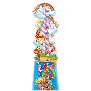 Teorema - Wandmaßstab für Kinder, aus Holz, magische Welt, 40535