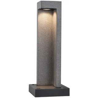 Paulmann Wegeleuchte Edelstahl 27,1 cm IP65 6,8W 200lm Warmweiß schwarz