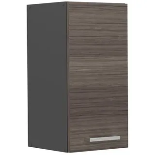 Vicco Hängeschrank R-Line Edelgrau 30 cm , Grau, Anthrazit , Holzwerkstoff , 1 Fächer , Rechteckig , 30x60x31 cm , Küchen, Küchenmöbel, Küchenschränke, Küchenoberschränke
