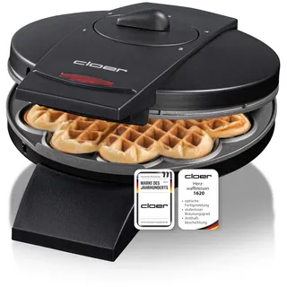 Cloer Waffeleisen 1620 Schwarz