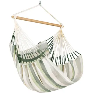 La Siesta Domingo Hängende Hängematte 1 Person(en) Polypropylen (PP) Grün, Grau, Weiß,