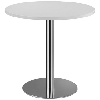 Hammerbacher Bistrotisch weiß 80,0 x 80,0 x 74,5 cm