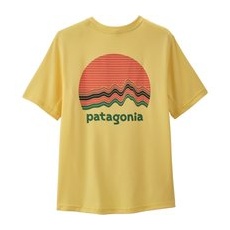 Patagonia Kinder Cap SW T-Shirt - gelb - XS
