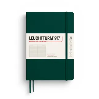 Leuchtturm1917 Notizbuch Medium A5 Forest Green liniert
