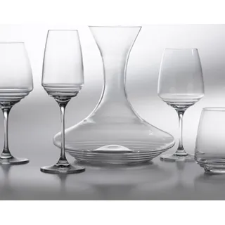 Zafferano-Glas für Rossi Importanti-Glas 80 cl - Erlebnisbox mit 6 Stück Weingläser - Transparent