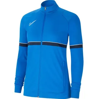 Nike Damen, Women's Academy 21 Track Jacket, ROYAL BLUE/WHITE/OBSIDIAN/WHITE, CV2677-463, 2XS