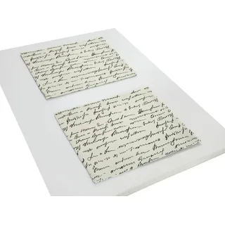 ADAM Audio Adam Platzset »Scribble« aus Bio-Baumwolle,Made in Germany, schwarz