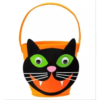 Korb für das Sammeln von Halloween-Süßigkeiten