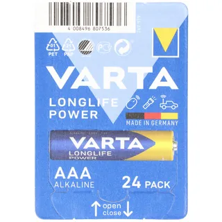 Varta Longlife Power AAA 1260 mAh 24 St.