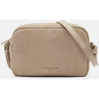 Liebeskind Berlin Farrah Umhängetasche Veloursleder Beige