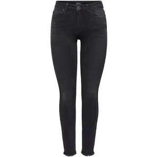 Only Onlblush Mid Skinny Fit Schwarz 38/30