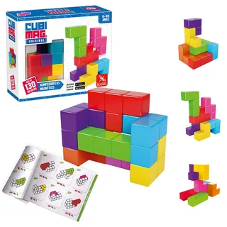 LUDILO - Cubimag | Lernspiele 6 Jahre Oder älter | Kinderpuzzle | Kinderspielzeug 6 Jahre | Kinderspiele | Spiele für Kinder 6 Jahre Oder älter
