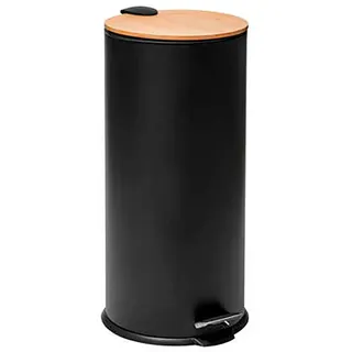 5 Five Küchenmülleimer Baltik Bambus 65 Cm - Black - One Size
