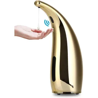 Automatische 4-Niveaus-Dispenser - Touchloos - Infrarood-Sensor - Wasserfest - 300ml - Gold für Küche & Badezimmer