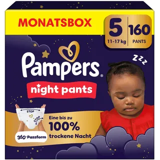 Pampers Baby-Dry Night Pants Gr. 5 (11-17 kg) 160 St.