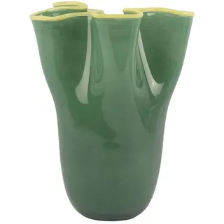 Present Time Vase Glas ruffles, 31,5 cm
