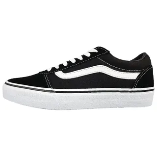 Ward Low Suede/Canvas black/white 47