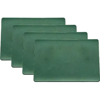 Leder-Tischsets, 4er-Set, leicht zu reinigen, f1r K1chen- und Couchtische