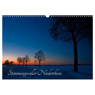 Calvendo Stimmungsvoller Niederrhein (Wandkalender 2026 DIN A3 quer), CALVENDO Monatskalender: Typische niederrheinische Landschaften stimmungsvoll ins Bild gesetzt (CALVENDO Natur)