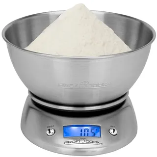 Proficook PC-KW 1040 - kitchen scales - stainless steel/black