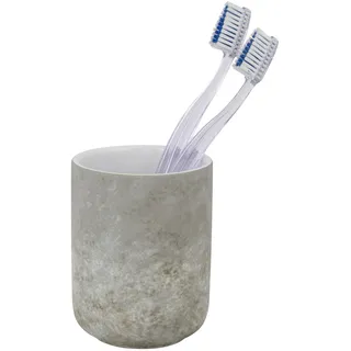 Schöner Wohnen SCHÖNER WOHNEN-Kollektion Zahnputzbecher Londa Keramik Grau