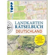 Bild Landkarten Rätselbuch - Deutschland