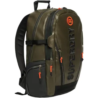 Superdry Tarp Embroidered Rucksack Olive Green