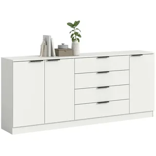 VCM Kopenhagen 185 x 80 x 35 cm Weiß