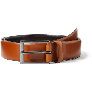 Strellson Premium Herren Belt Gürtel, Braun (Cognac 55), 110 cm