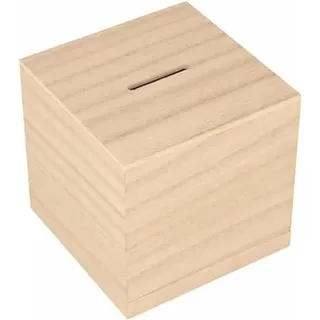Artemio Spardose, quadratisch, Holz, 8,7 x 8,7 cm
