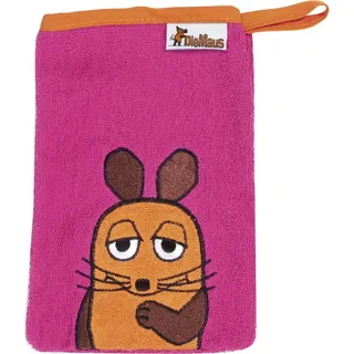 Playshoes DIE MAUS 340090-11 Frottee Waschhandschuh, Größe 15 x 20 cm