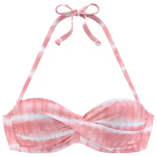 s.Oliver Bügel-Bikini-Top Damen lobster-weiß Gr.32 Cup A