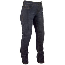 Bild von Motorradhose Jeans für Damen, Schwarz, Größe 33