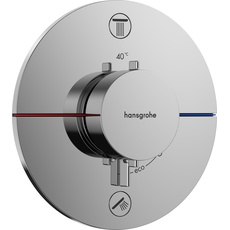 Bild von ShowerSelect Comfort S Thermostat Unterputz für 2 Verbraucher,