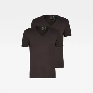 G-Star Basic V-Neck schwarz M
