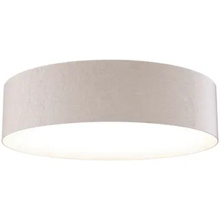 Tint Led-Deckenleuchte , Sandfarben , Textil , 400 mm , rund , F , Farbwechsler, ZigBee-Technologie, Smartphone-Steuerung , Lampen & Leuchten, LED Beleuchtung, LED-Deckenleuchten