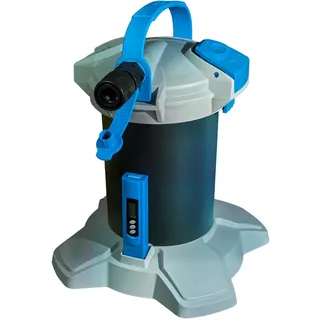 Unger HighFlow Reinwasserfilter (mit auswechselbarem Harzbeutel, entfernt Kalk & Mineralien, einfacher Anschluss an Gartenschlauch, inkl. TSD-Messgerät, Reinwasser Glas- und Fensterreinigung) HFF25P