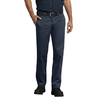 Dickies Herren Relaxed Hose S/Stght Work Pant, Gr. W38/L32 (Herstellergröße: 38R), Blau (Dark Navy DN)