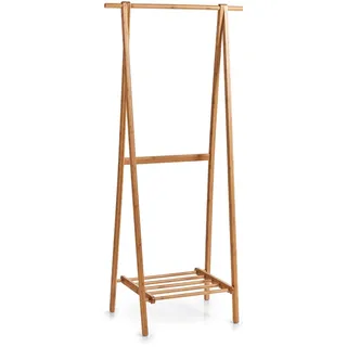 Zeller Garderobenständer Bambus Natur