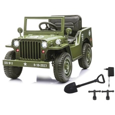 Bild Ride-on Jeep Willys MB Army grün (461815)
