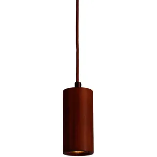 Good & Mojo Hängeleuchte , Braun , Holz , Bambus , rund , 12x270x12 cm , beliebig kürzbar , Lampen & Leuchten, Innenbeleuchtung, Hängeleuchten, Pendelleuchten