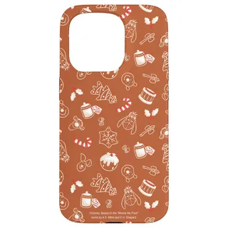 Disney Winnie Puuh & Pals Lebkuchen-Weihnachtsmuster Hülle für iPhone 15 Pro