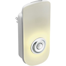 TFA Dostmann LED Multi-Funktions-Sicherheitslampe, 43.2034.02, mit Infrarot-Bewegungssensor, mit aufladbaren Akku, Notlicht, weiß
