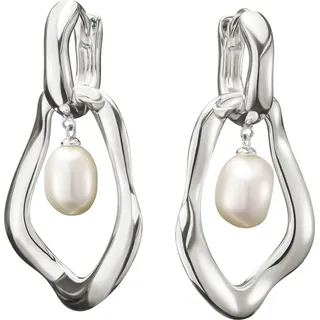 Thomas Sabo Creolen Natural Beauty Silber 4cm