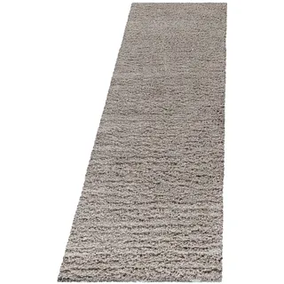 Fluffy 3500 Hochflorteppich 80 x 250 cm beige